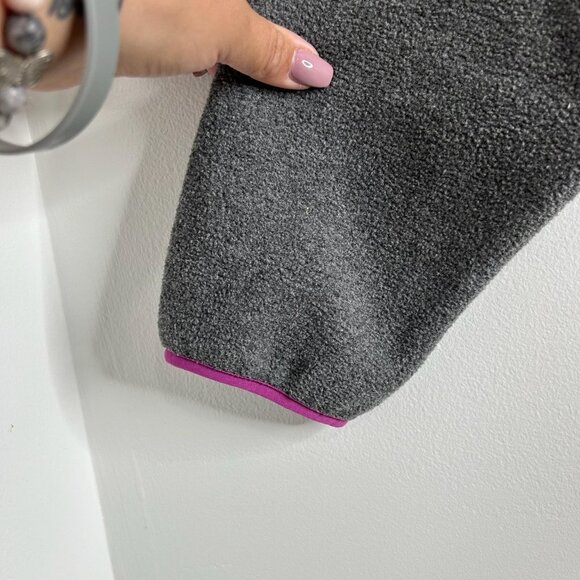 Patagonia Synchilla Snap-T Fleece Pullover Womens Small Gray Purple STY 25422 - Picture 3 of 10